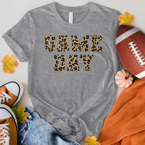 Game Day Leopard Print Tee