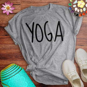 Yoga Font Tee