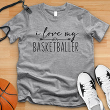 Load image into Gallery viewer, Love My Basketballer Tee
