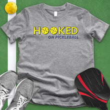 Load image into Gallery viewer, Hooked On Pickleball Tee
