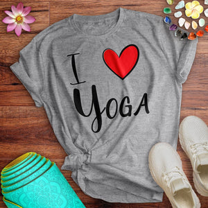 I Love Yoga Tee