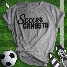 Load image into Gallery viewer, Soccer Gangsta Tee
