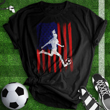 Load image into Gallery viewer, Soccer Girl USA Tee
