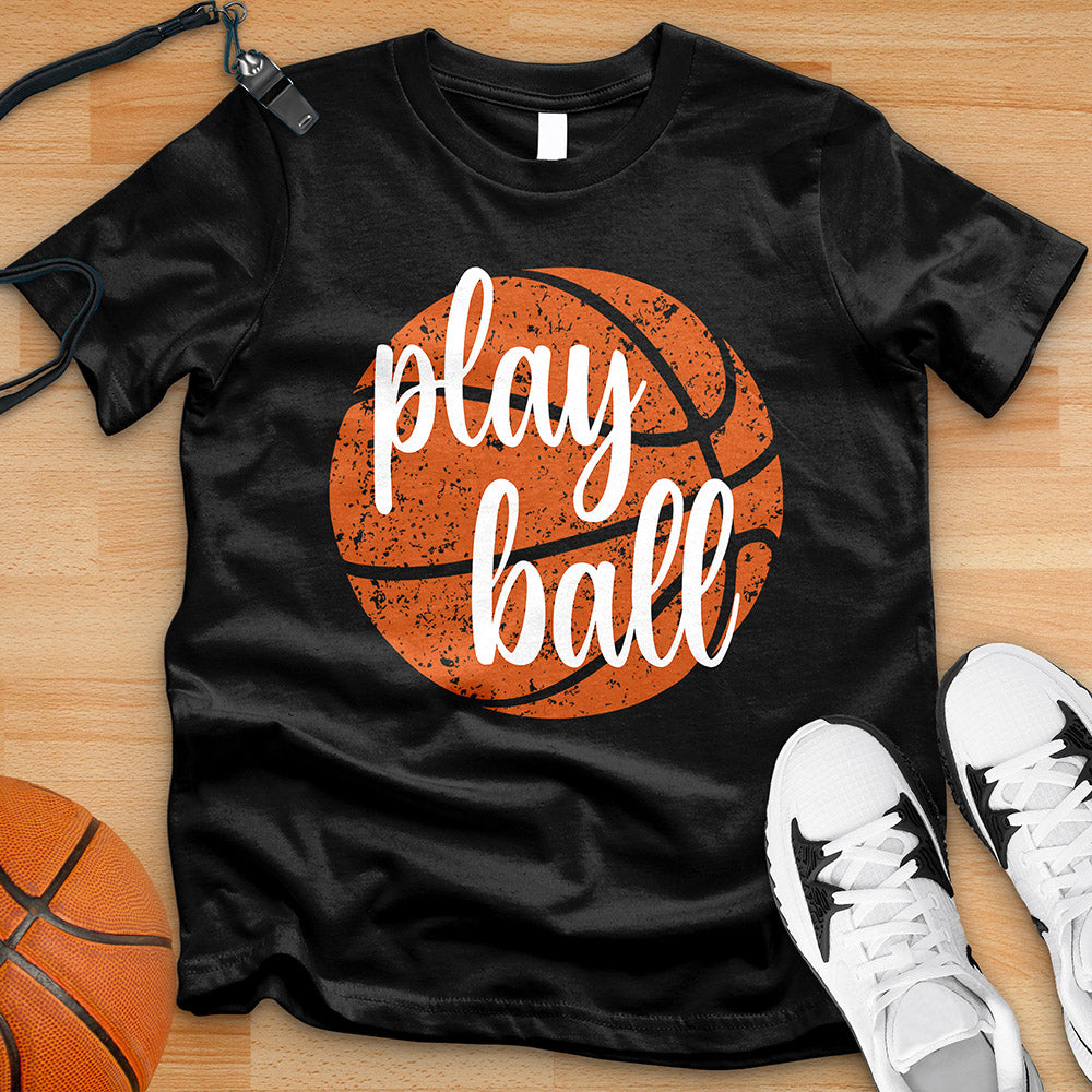 Play Ball Cursive Tee