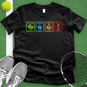 Tennis Periodic Table Tee