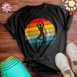 Retro Yoga Tee