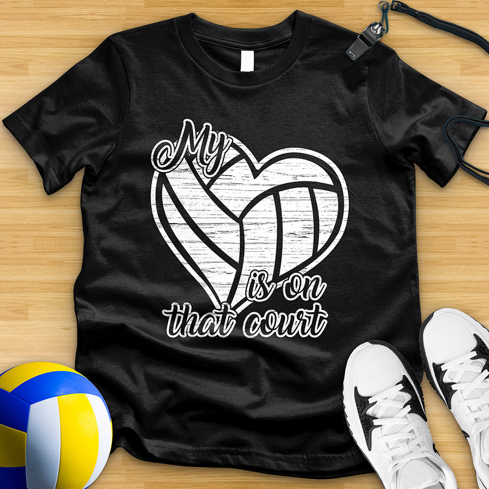 My Heart Is On That Court Tee