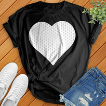 Load image into Gallery viewer, Golf Ball Heart Tee
