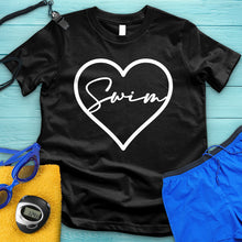 Load image into Gallery viewer, Swim Heart Tee
