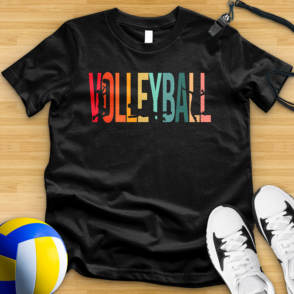 Volleyball Retro Players Tee