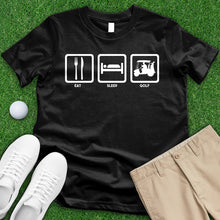 Load image into Gallery viewer, Eat Sleep Golf Square Tee
