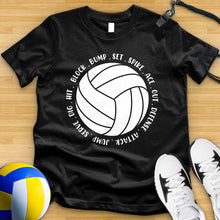 Load image into Gallery viewer, Volleyball Script Tee
