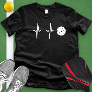 Pickleball Heart Beat Tee