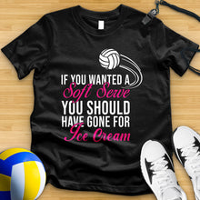 Load image into Gallery viewer, Soft Serve Volleyball Tee
