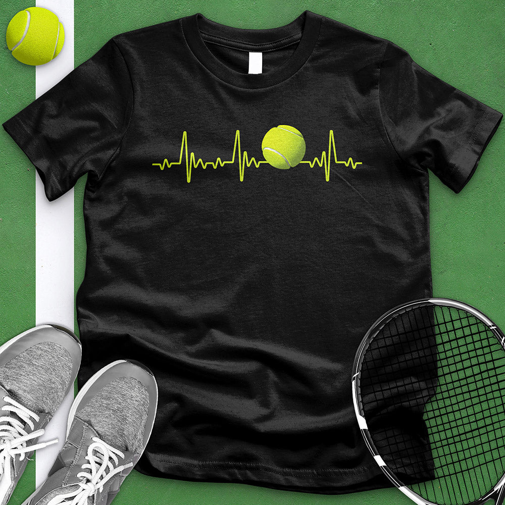 Tennis Ball Heart  Tee