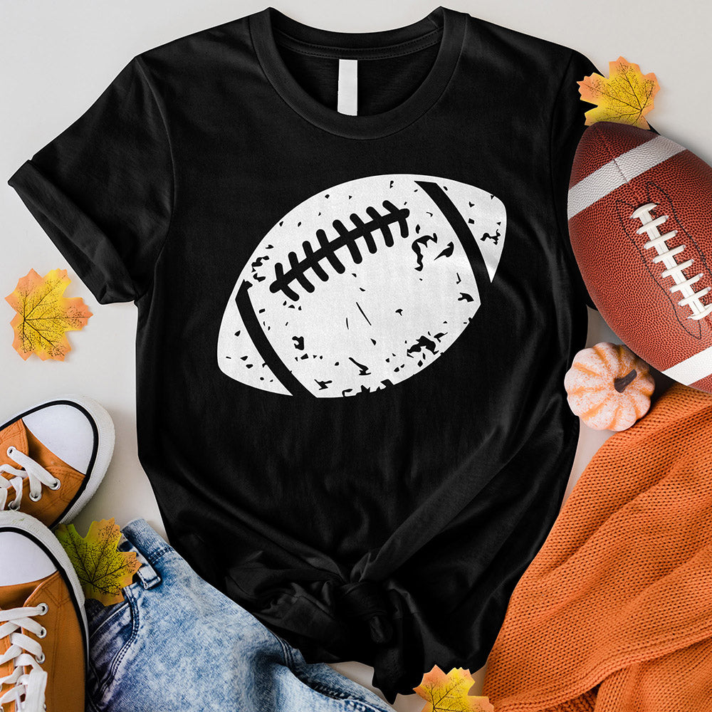 Faded Football Tee