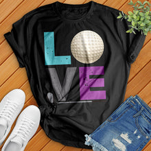 Load image into Gallery viewer, LOVE Ball And Club Tee
