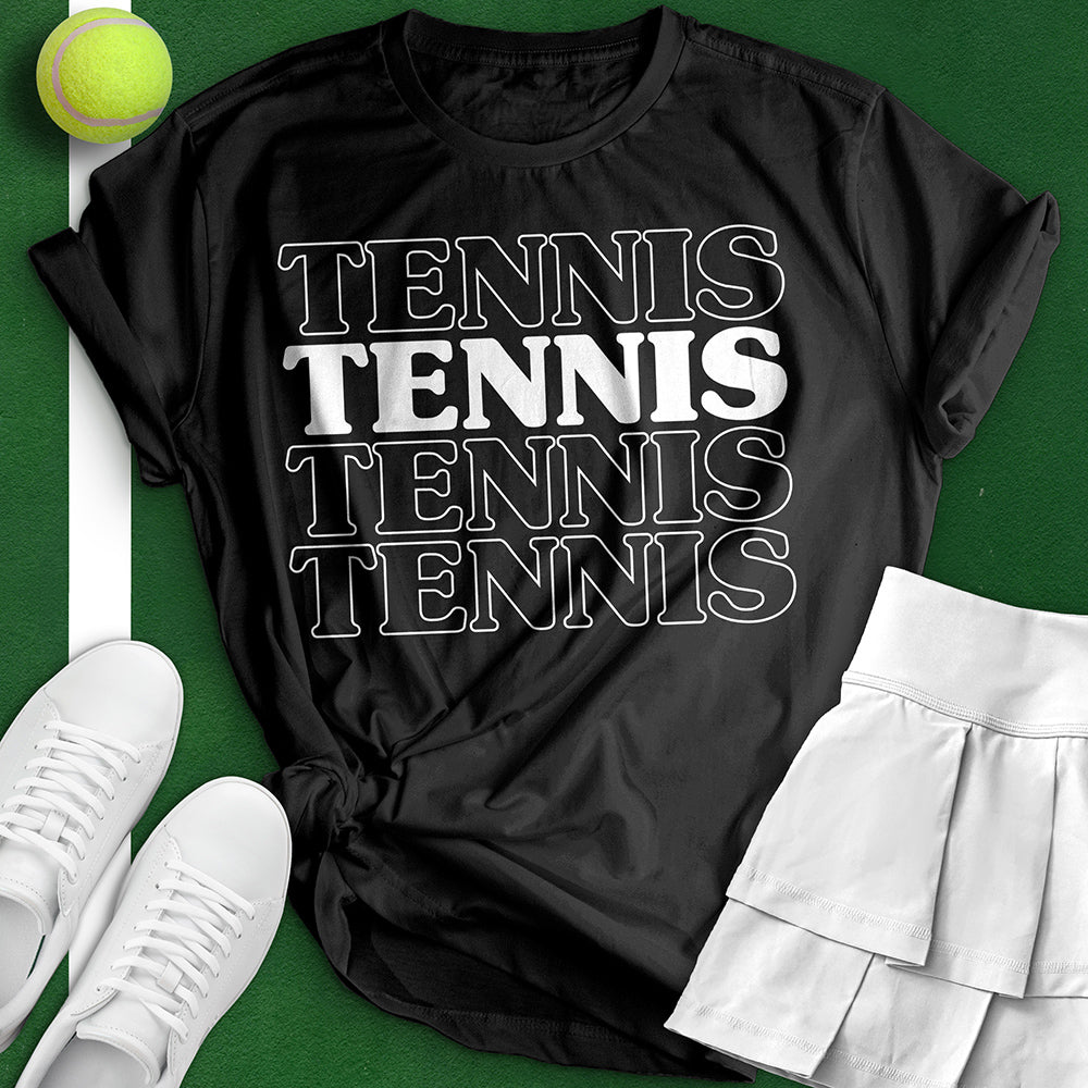 Tennis Tennis Woman Tee