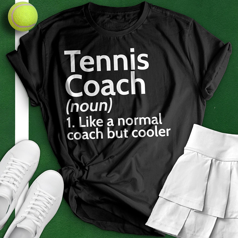 Tennis Coach Definition Tee