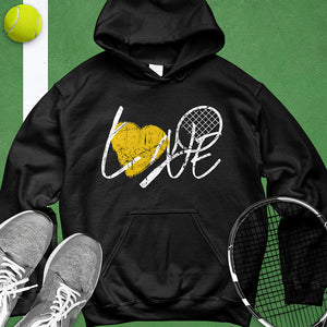 LOVE Tennis Racket Hoodie