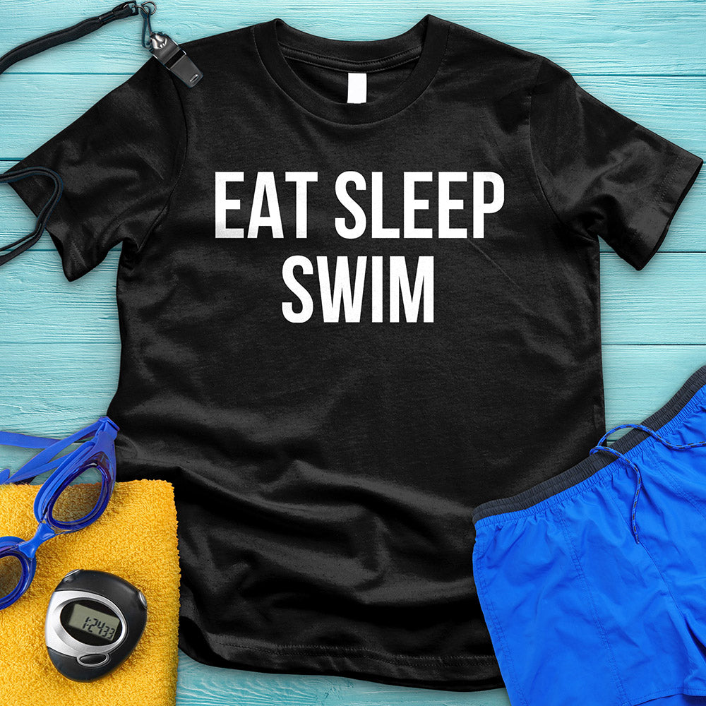 Eat Sleep Swim Tee