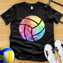 Load image into Gallery viewer, Tie Dye Mandala Volleyball Tee
