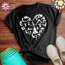 Load image into Gallery viewer, Yoga Heart Tee
