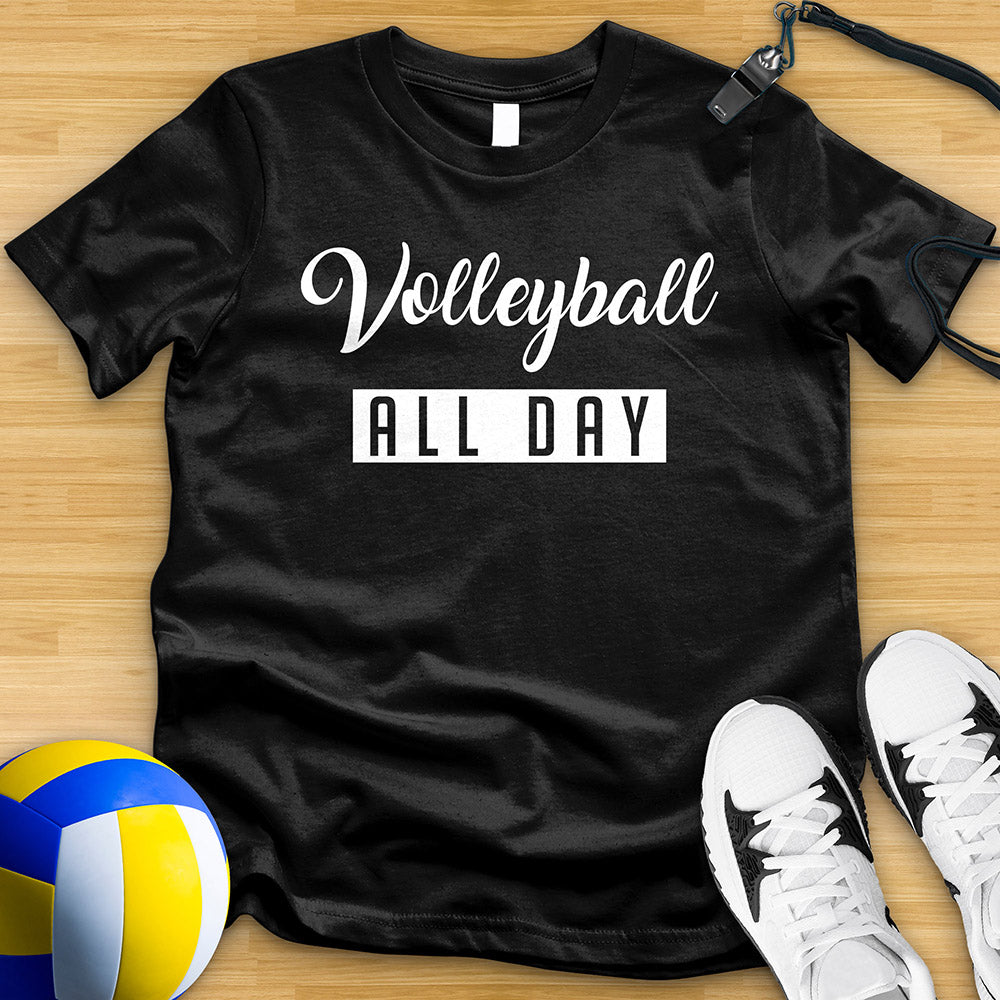 Volleyball All Day Tee