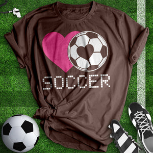 Love Soccer Tee