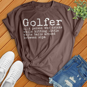 Golfer Definition Tee