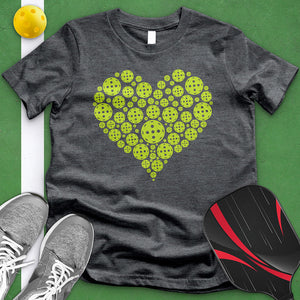 Pickleball Variety Heart Tee