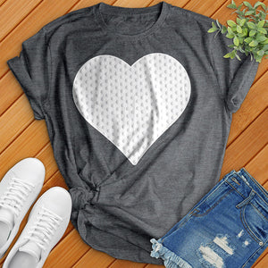 Golf Ball Heart Tee