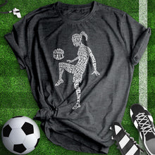 Load image into Gallery viewer, Soccer Player Typography Tee
