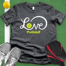 Load image into Gallery viewer, Love Pickle Ball Tee
