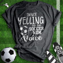 Load image into Gallery viewer, Soccer Mom Voice Tee
