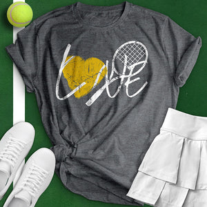 LOVE Tennis Racket Tee