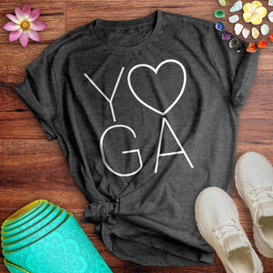 Yoga Heart Square Tee