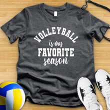 Load image into Gallery viewer, Volleyball Is My Favorite Season Tee
