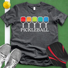 Load image into Gallery viewer, Pickleball Rainbow Tee
