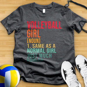 Volleyball Player Definition Tee