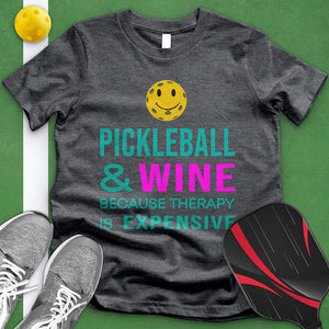 Pickleball And Wine Tee