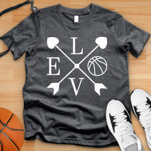 Load image into Gallery viewer, Love Basketball Arrow Tee
