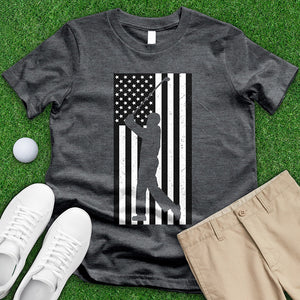 Blue American Flag Tee