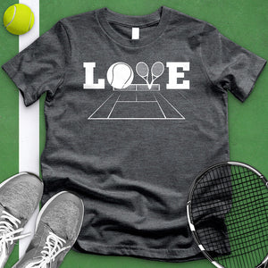 Love Tennis Court Tee