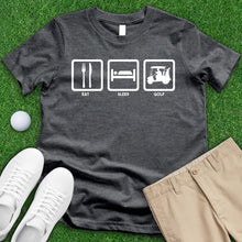 Load image into Gallery viewer, Eat Sleep Golf Square Tee
