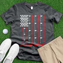 Load image into Gallery viewer, American Flag Tee With Hole Flags Tee
