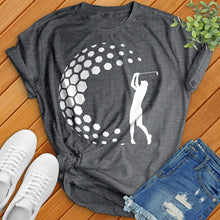 Load image into Gallery viewer, Women Golfer Tee
