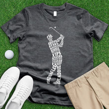 Load image into Gallery viewer, Men&#39;s Golfer Typography Tee
