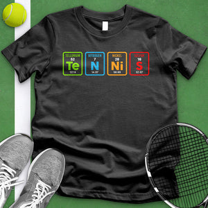 Tennis Periodic Table Tee