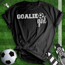 Load image into Gallery viewer, Goalie Girl Woman Tee
